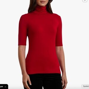 Lauren Ralph Lauren Stretch Jersey Turtleneck, like new